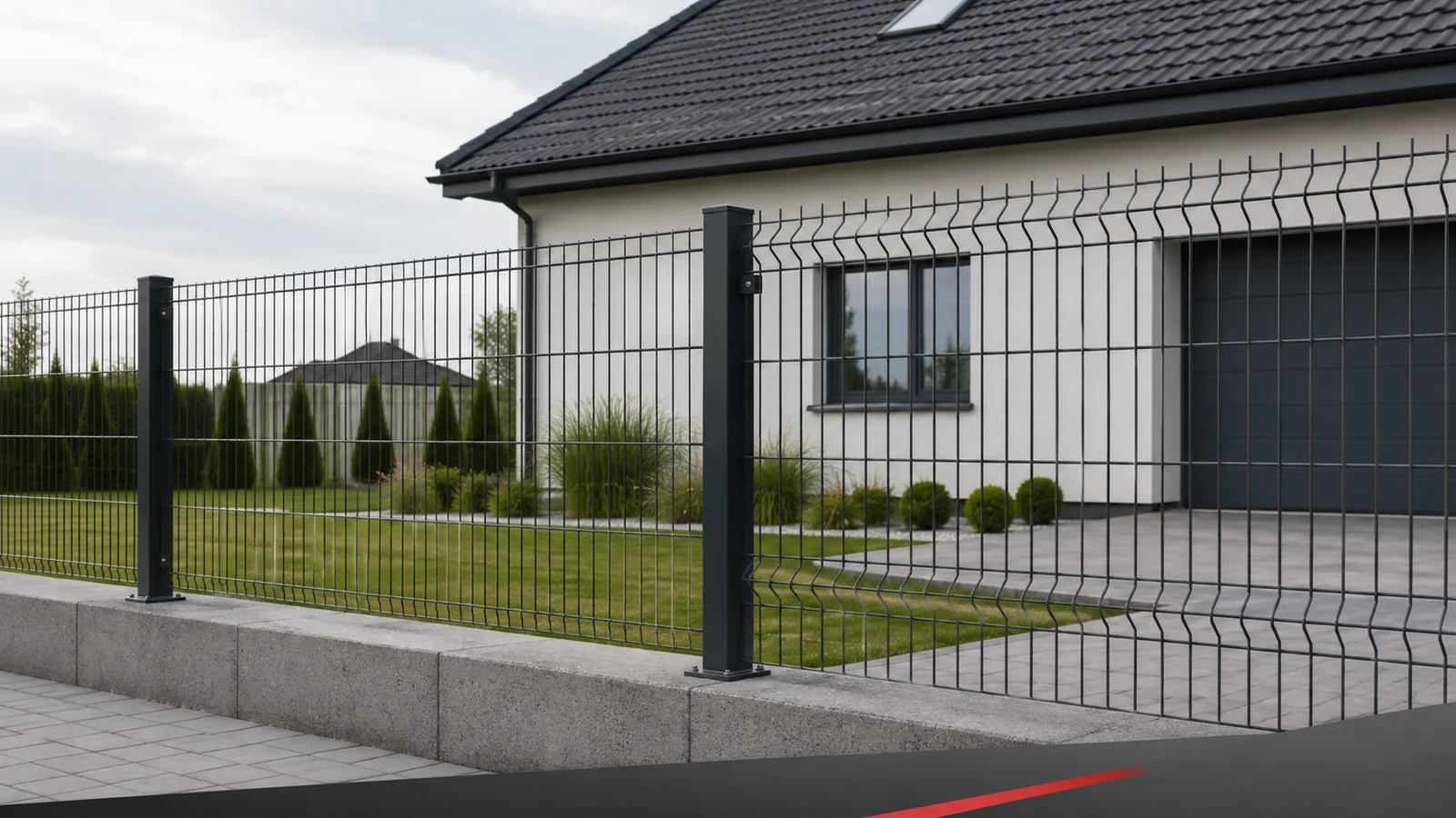 Ogrodzenie panelowe 2D czy 3D? Różnice, zastosowania i rozsądny wybór