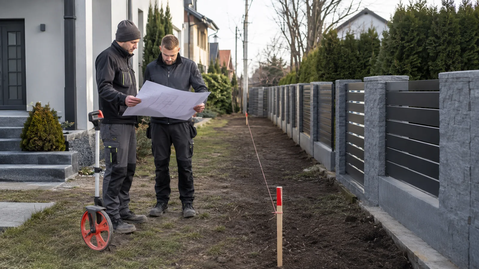 Granica działki i plan miejscowy w Gliwicach — co sprawdzić przed montażem ogrodzenia