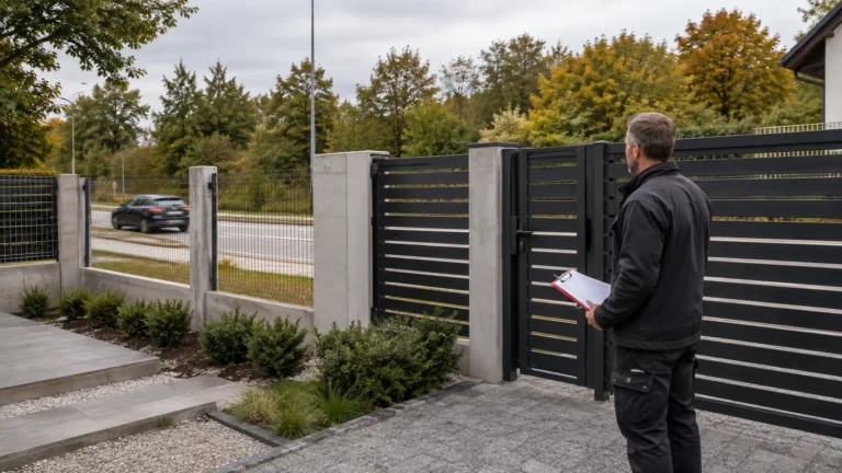 Ogrodzenie przy ruchliwej drodze w Gliwicach: prywatność, wiatr i dobór przęseł