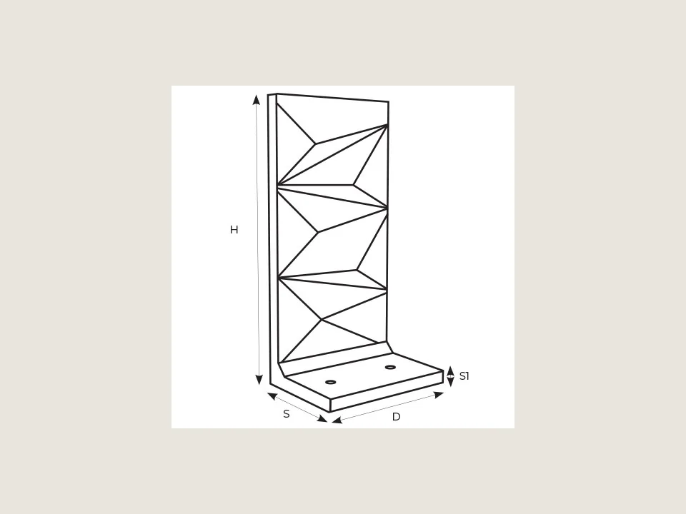 Schemat modułu L 3D STYROBUD